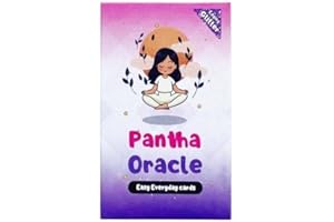 BAULY Cartes Oracle Pantha - Jeu de Tarot Mystérieux de Divination avec Petite Fille - Jeu de Société en Anglais