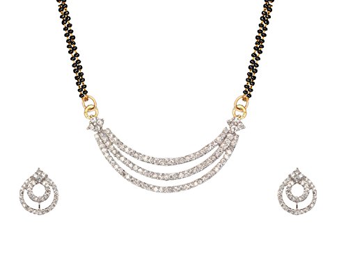 Sitashi Gold Plated Ad American Diamond 