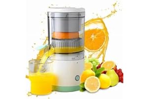 Extracteur Jus USB Chargement pour Orange | bec Anti-gouttes | Haut rendement | Portable 45w