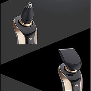 Electric Shaver Rotary Shaver Wet and Shaver 4D Floating Men's Electric Razor Dry 3 in 1 with Nose Trimmer and Sidebums… - Image 6