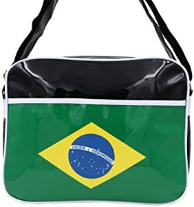 Country Flags Postman School Laptop Carry Shoulder Bag (Brazil)