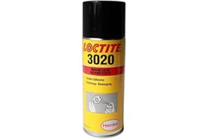 AMA Loctite 3020 Spray d'étanchéité des joints 400ml en Résine, Rose clair, Basse Viscosité, Résistant à l'eau