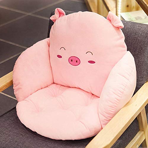 Mieoson Multifunctional bench Cartoon Cute Animal Student Chair Cushion Waist Pillow Office Hold Pillow Creative Fashion Cushion Back Pad