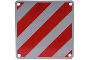 START Warntafel Italien Aluminium reflektierend 500x500mm rot-weiß