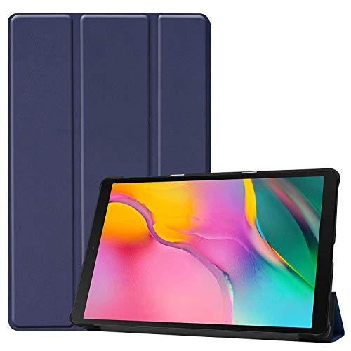 Buy Proelite Smart Trifold Flip Case Cover For Samsung Galaxy Tab A 10 1 Sm T510 Sm T515 Dark Blue Online At Low Prices In India Proelite Smart Trifold Flip Case Cover For Samsung Galaxy