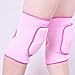 Produktbild Liu Sensen Girls Roller Skate Kniepolster Skating Girl Dance Knee Pads Rosa Knie Unterstützung Arthritis Knie Hülsen Warme Leggings Rheuma Kniepolster Alter Von 3-13,L