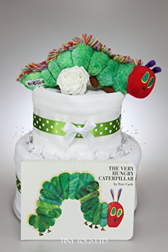 hungry caterpillar nappy cake