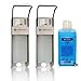 Produktbild 2x Desinfektionsmittelspender, Desinfektionsspender, Desi-Wandspender, Seifenspender, Eurospender 500ml Ausführung von Cardiocell® inkl. 2x Flasche 500ml Sterillium (2)