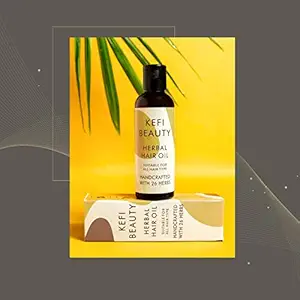KEFI BEAUTY Herbal Hair Oil | Suitable For Men & Women | 100 ml