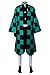 Produktbild MingoTor Blade of Demon Destruction Kamado Tanjirou Outfit Cosplay Kostüm Damen L