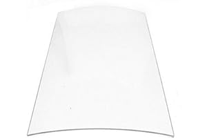 ‎KS24 Ofenglas gebogen Kaminglas Scheibe Ofen Ofenscheibe Olympus 1-6 Limex/Thermia passen für München, Hamburg, Barcelona, H&M Basic