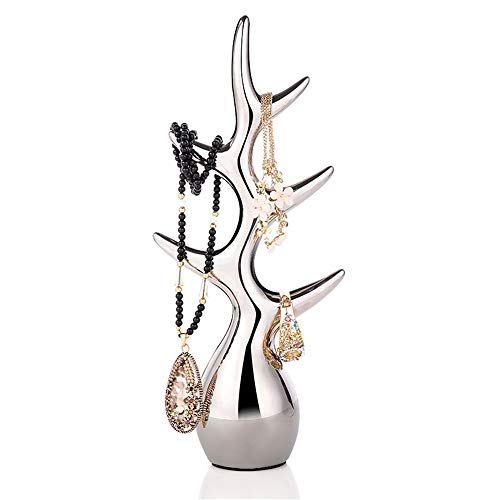 Preisvergleich Produktbild Belingeya-ac Schmuckständer Schmuck Veranstalter, Schmuck Baumständer Halskette Halter Schmuck Halter für Ohrringe, Armbänder, Ringe und Uhren Zum Anzeigen von Ringen, Armbändern, Halsketten, O