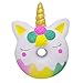 Produktbild Super Jumbo Einhorn Krapfen Squishies Spielzeug,Omiky PU-Spielzeug Langsam steigend Creme Duftenden Kids Junge Mädchen Adult Stress Relief Spielzeug (Mehrfarbig)