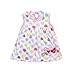 Produktbild Kleid Baby Blumen Print Cartoon Weiß, Riou Babykleid Baby Trägershirt Kleid Kleinkind-Nette Baby-Baumwollblumen-Kind-Punkt-Gestreifte T-Stücke Kleiden T-Shirt Weste (0-24M, Weiß D)