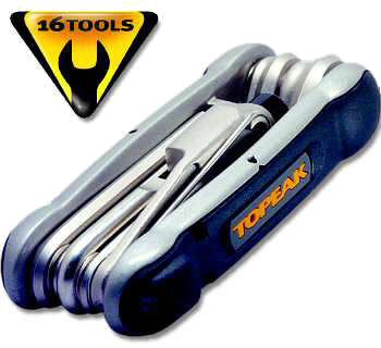 Preisvergleich Produktbild TOPEAK Hexus 16-function Fahrrad Werkzeug