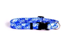 Winter Wonderland Dog Collar - Size Large 18