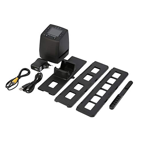 High Resolution Scanner Digital Converts USB Negatives Slides Photo Scan Portable Digital Film Converter 2.4 Inch LCD