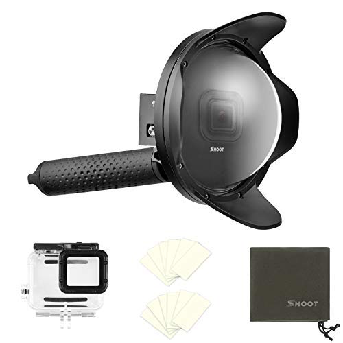D&F 6'' Submarina puerto de domo Vivienda Caso para GoPro HERO 7 Negro/HERO 6/HERO 5/HERO (2018) Buceo Fotografía con Cubierta de lente