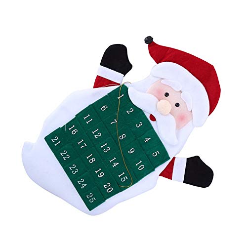 Download Décorations de Noël calendrier compte à rebours sacs non tissés Noël père Noël