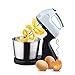 Produktbild Seasaleshop Verbesserte VersionHandrührer Eggbeater Tisch-Ei-Schläger mit Edelstahl Ei-Fass, Automatischer Mini-elektrischer Mischer Schneebesen mit Ei-Fass