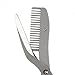 Seki Edge Ss-605 Eyebrow Comb Scissors, Stainless Steel