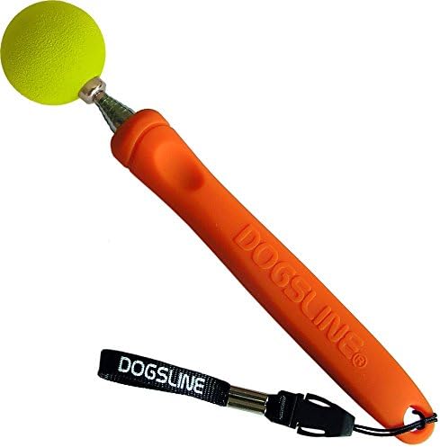 DOGSLINE Target Stick of PET Education , Training for dog cat horse , stainless steel 17-73cm Orange , UKDL13TS