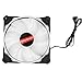 Produktbild Pretty-jin 12CM Computer Fall PC Lüfter RGB einstellbare LED 120MM leise + IR-Fernbedienung Neue Computer Cooler Kühlung Regenbogen-helles buntes RGB Gehäuselüfter für CPU 1PCS/3PCS/6PCS