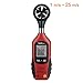 Produktbild Tacklife DA02 Klassischer Anemometer Digital Windmesser 196-4900 ft/minmit Mini LCD Windgeschwindigkeitsmesser Thermometer 0 ° C bis 50 ° C mit Flügelrad Ein