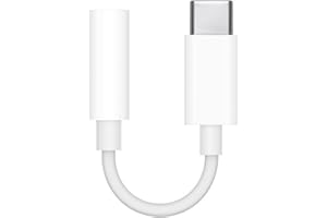 ‎CO2 CO2 Adapter USB-C do Mini Jack 3,5 mm AUX z Przetwornikiem DAC 128 kHz HD, Hi–FI Najwyższa Jakość Dźwięku, Biały, Kabel Kompatybilny z iPhone 16, 15, Pro, Max, Plus, MacBook, iPad Pro, Samsung (DAC)
