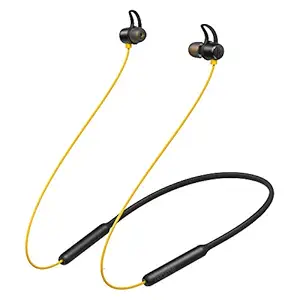 (Renewed) realme Buds Wireless Bluetooth In Ear Neckband Headphone with Mic (Yellow)