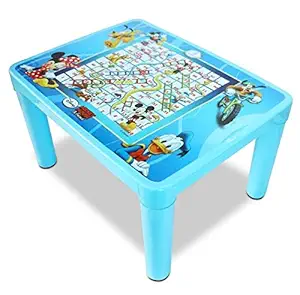Perpetual Bliss Disney Theme Mickey Mouse Foldable Bed Table for Kids/Laptop/Portable/Study/Lamp/Multipurpose