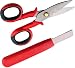 Produktbild Fixpoint 44719 Elektriker-Schere und Messer Set für Das Abisolieren und Schneiden Von Kabeln, Kabelbindern und Isoliermaterial