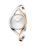 Calvin Klein Damen Analog Quarz Uhr mit Edelstahl Armband K8U2MB16