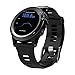 Produktbild Mumuj Bluetooth 4GB Armbanduhr, Smart Watch mit Schrittzähler Sport Uhr WiFi GPS SIM Karte IP68 Wasserdicht Smartwatch Herzfrequenz Fitness Tracker Pulsmesser Kamera für Android/iOS (Schwarz)