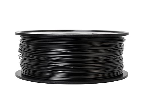 Firstcom ABS Filament (1kg Rolle) für 3D Drucker MakerBot RepRap Ultimaker u.v.m (1.75mm, schwarz)