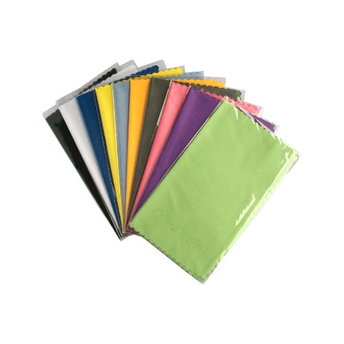 ColorYourLife 10-Pack Microfiber Cleaning Cloths for Apple iPhone,Smart phones, Ipad, Tablets, Lenses, LCD Monitor, TV, Camera, Glasses, Optics Etc (Colorful)