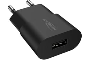 ‎ANSMANN ANSMANN 2-Port USB Charger - USB Ladegerät mit intelligenter Ladesteuerung für Smartphone, Tablet, GoPro, e-Book Reader, etc.