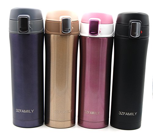 3zfamily Isolierkannen Home Kitchen thermoses Edelstahl isoliert Thermos Tasse Kaffee MUG Travel Drink Flasche garrafa TERMICA thermomug Klauenhammer, blau - 3