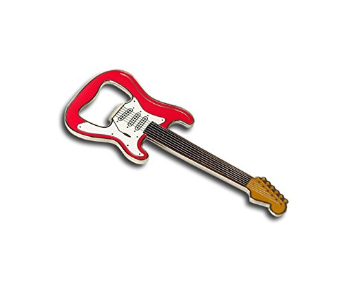 Flaschenöffner Gitarre Classic red