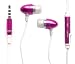 Produktbild Emartbuy Lila In Ear Kopfhörer Headset mit Mikrofon Geeignet Für Denver SDQ-50002G / Denver SDQ-55024L Smartphone