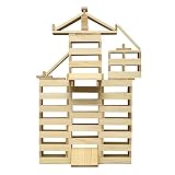 Micki 10.2038.00 - Holzbausteine, 300 Stück, natur - 