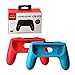 Produktbild Runrain 2Pcs Controller Griff Halter Ständer für Nintendo Switch Joy-Con N-Switch (1 Stück Blau + 1 Stück Rot)