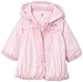 Absorba Boutique Baby Girls 0-24m Parka Plain Coat, Pink, 9-12 Months (Manufacturer Size: 12 Months)