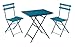 Produktbild Arc en Ciel-Set: Klapptisch Art. 334 Zentimeter. 50 x 70 und 2 Stühle Artikel 314 blau Farbe Cod. 61