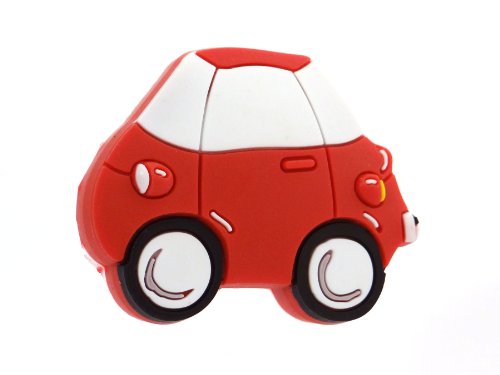SO-TECH® Kindermöbelgriff Möbelknopf Möbelgriff Gummigriff mit Motiv Auto SO-TECH® Kindermöbelgriff Möbelknopf Möbelgriff Gummigriff mit Motiv Auto