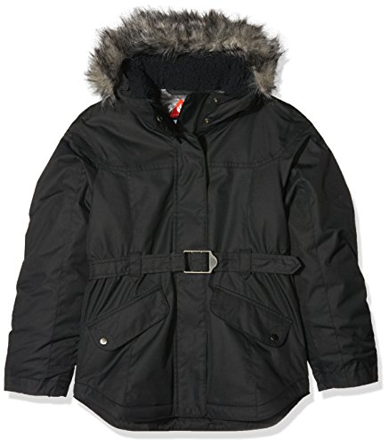 Columbia Carson Pass Jac Chaqueta, niñas, Negro, M