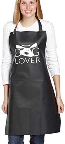 Dog is Good Waterproof Grooming Apron, Black