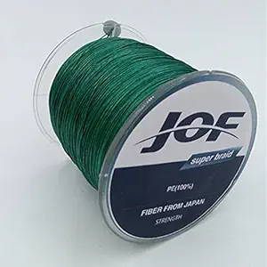 Boundless Green, 3.0 : Fishing Store Brand 500M Super Strong Japan Multifilament PE 4 Strands Braided 8LB 10LB 20LB 30LB 40LB 60LB