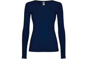 ROLY Camiseta Manga Larga Mujer Extreme 1218, Camiseta Mujer 100% algodón, Camisetas Manga Larga Mujer, Camiseta termica Mujer, Camiseta Mujer Manga Larga, Camiseta Blanca Mujer, Camiseta Interior