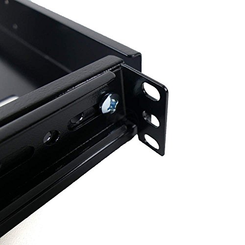 Server-Rack-Fach Regal 550 mm 1U verstellbare 490-610 mm - 6